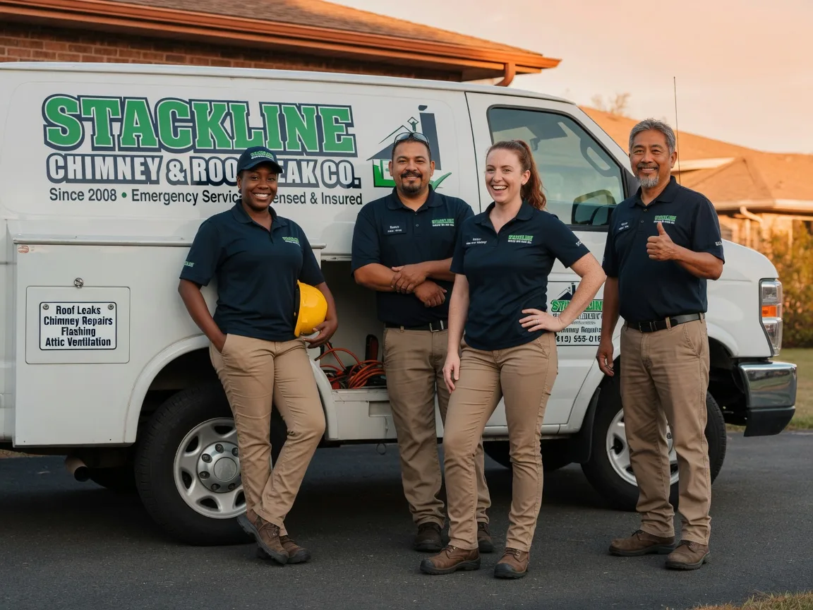 Chimney flashing repair company in Lacarne, OH